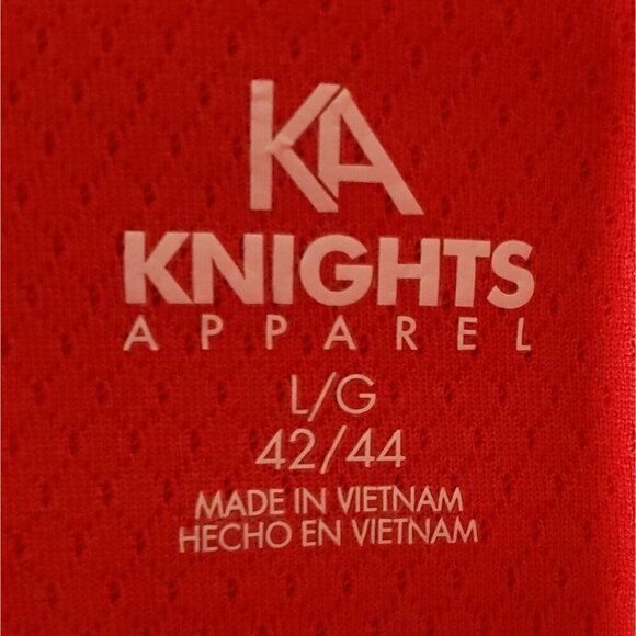 KA Knights Apparel Mens University Of Kansas Short Sleeve Polo Large - Picture 4 of 6